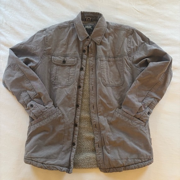 Roots Men's Grey Shirt Jacket - Picture 1 of 7